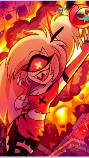 ai character: cherry bomb background