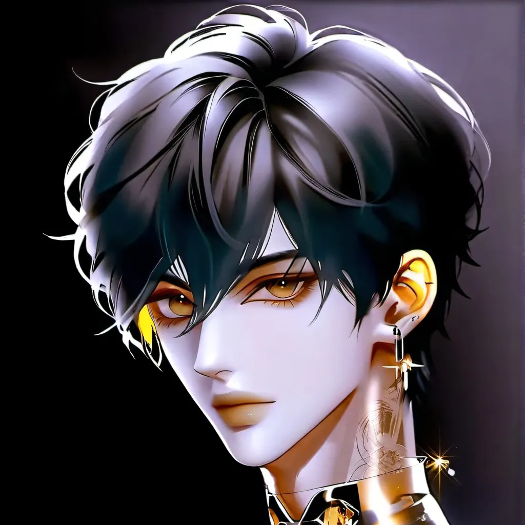 chat with ai character: Your cyborg bf