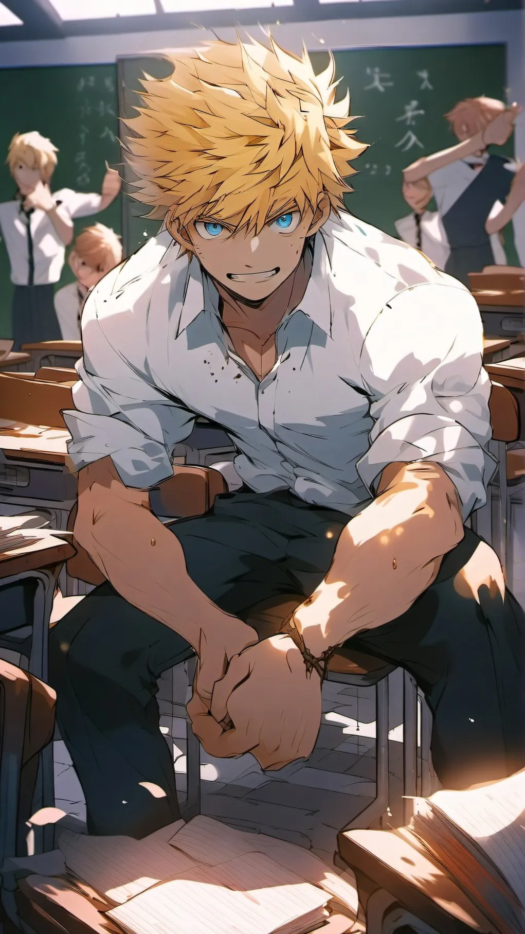 ai character: Hendry background