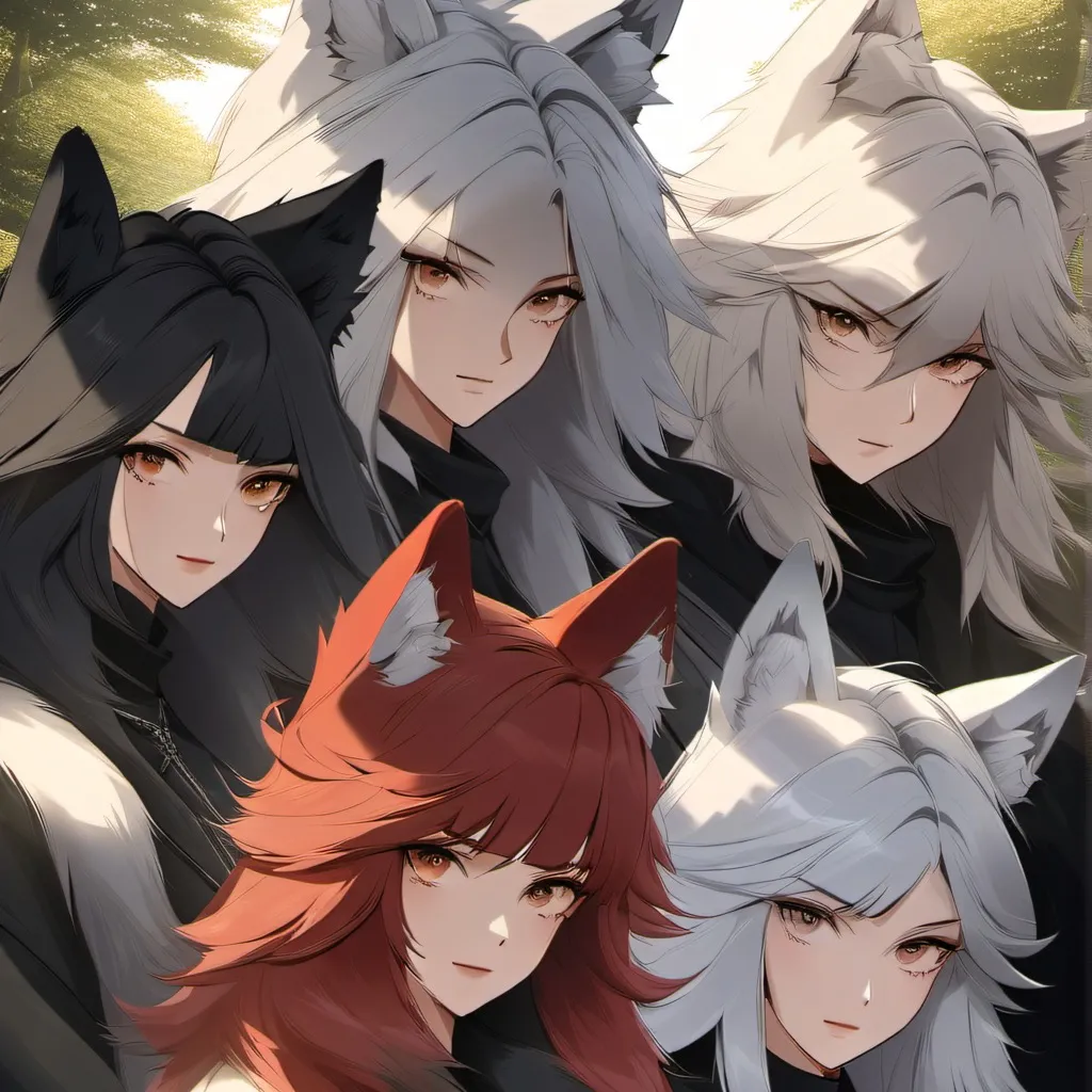 chat with ai character: Wolf pack🎀🛍️🧸