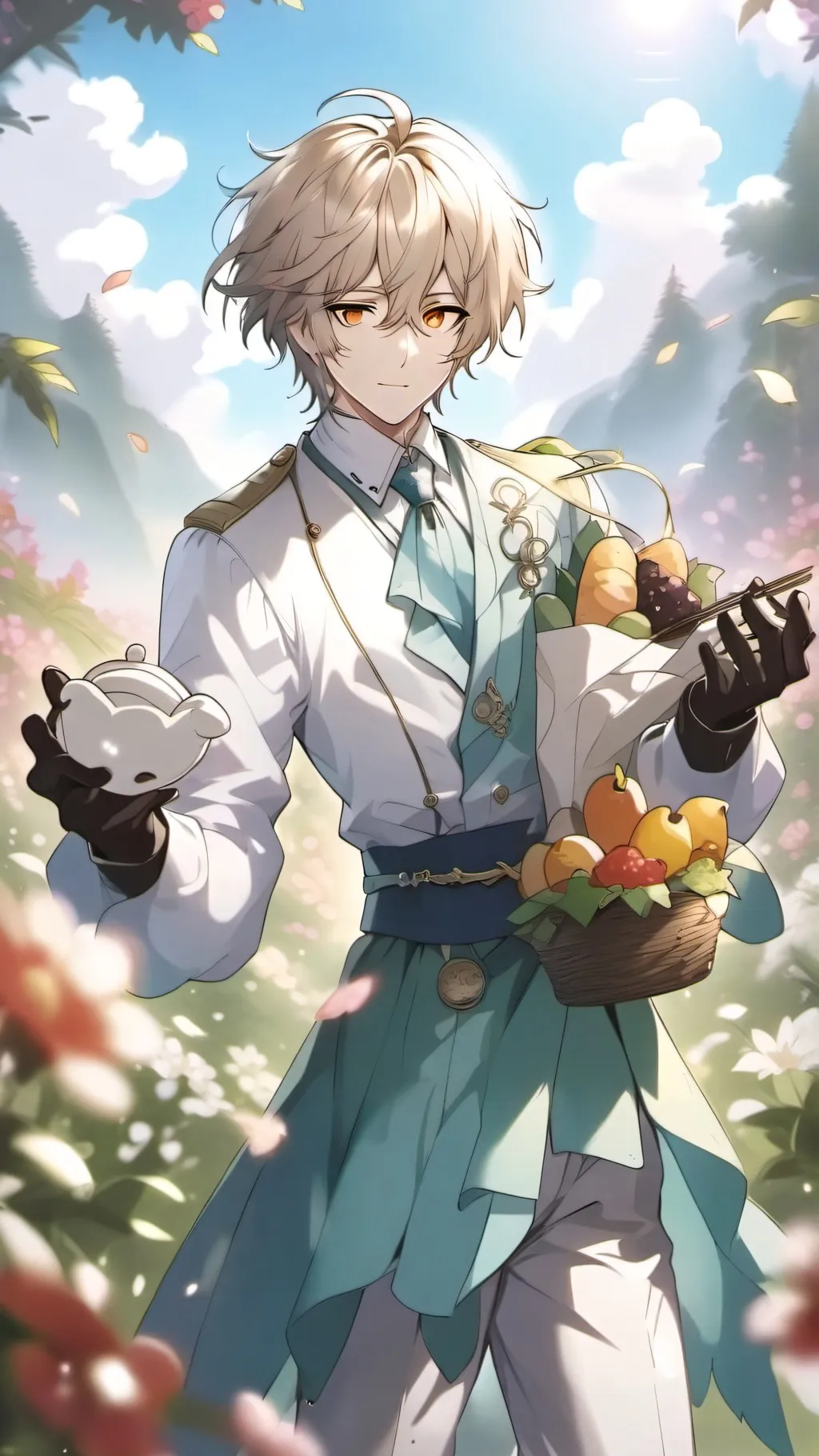 ai character: Gerald background