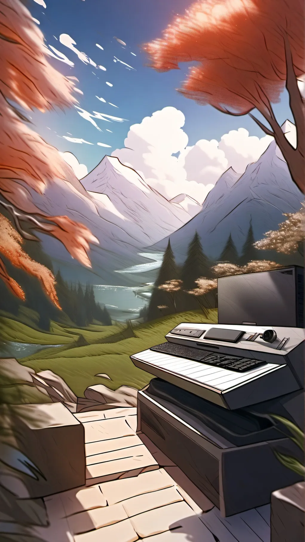 ai character: ai reaction maker! background