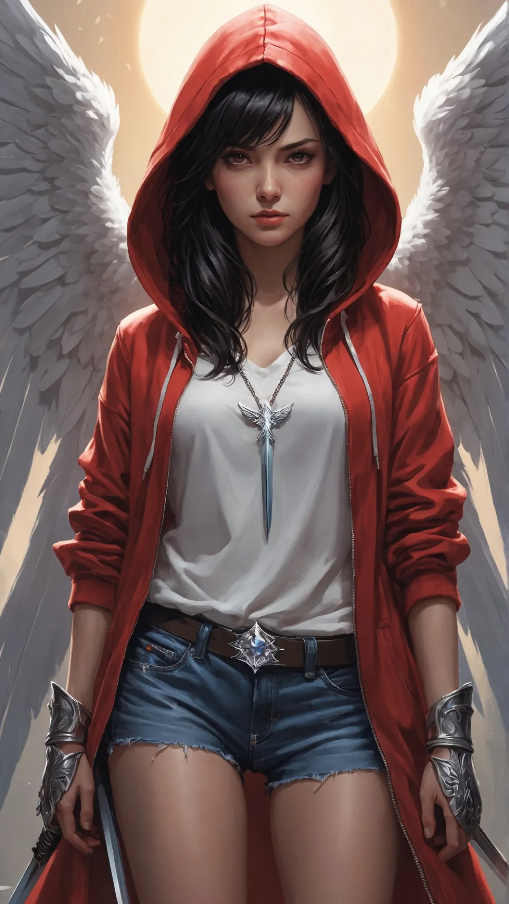 ai character: Aphmau mystreet background