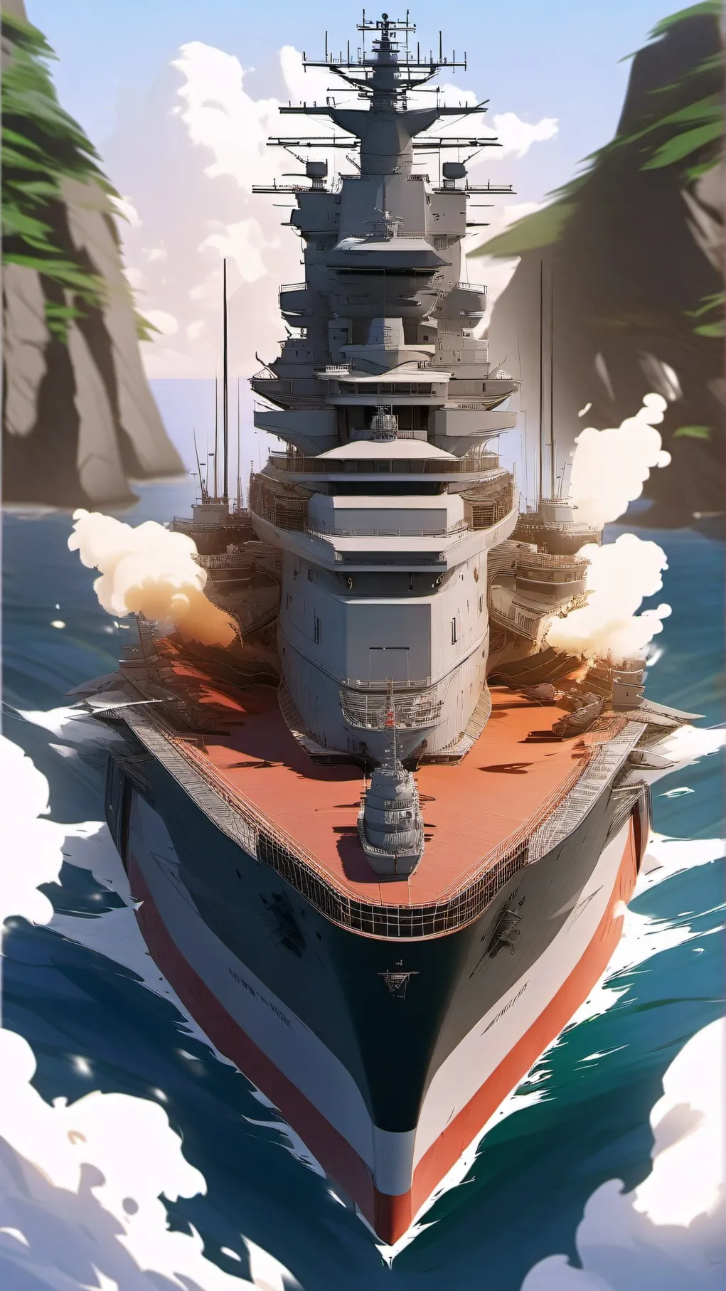 ai character: The Phantom Island background