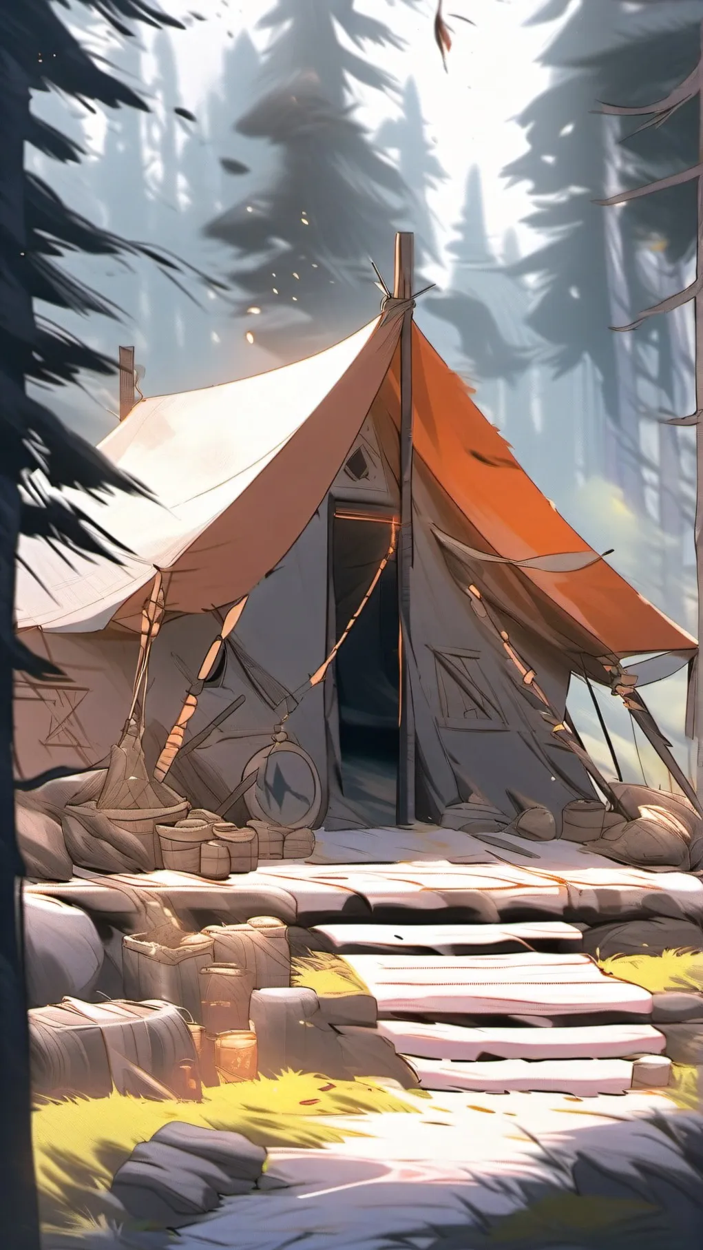 ai character: Camp Half-Blood background