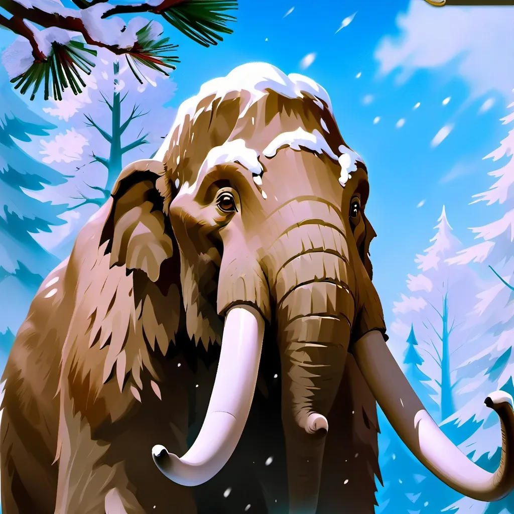 chat with ai character: Mammoth family
