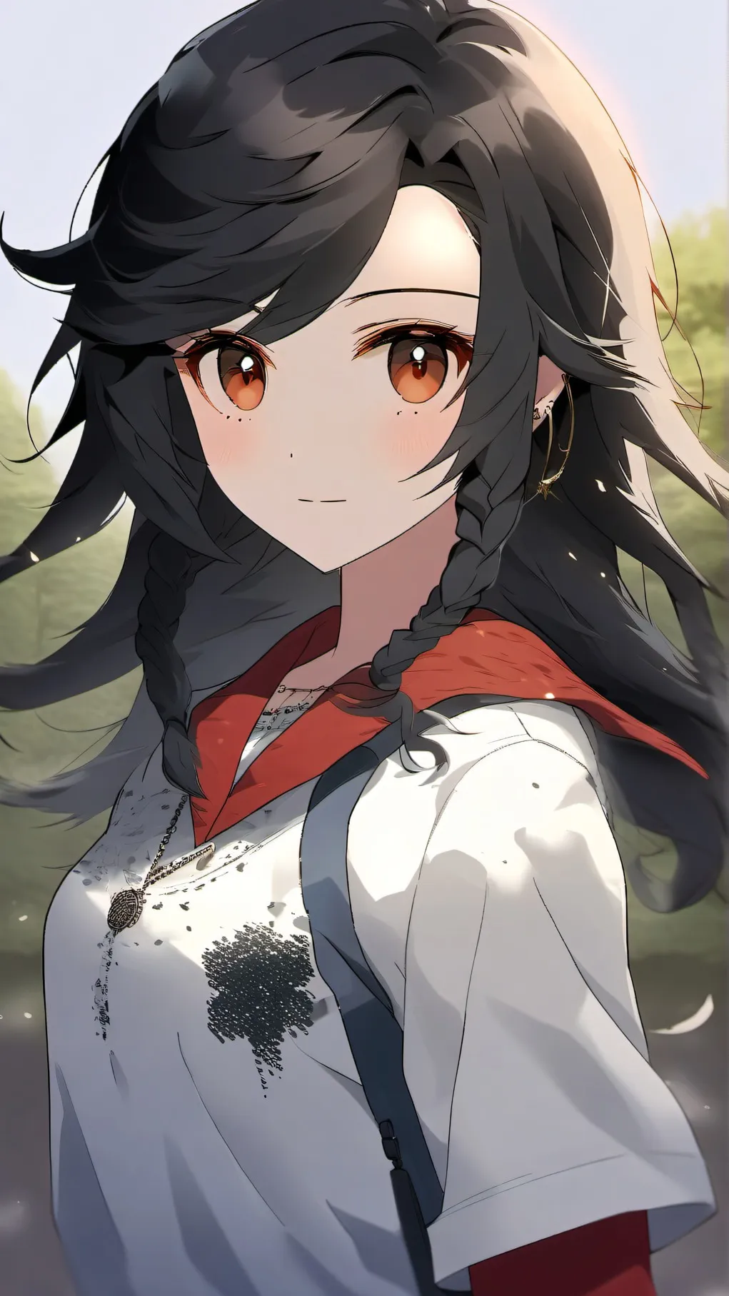 ai character: high school pick m background