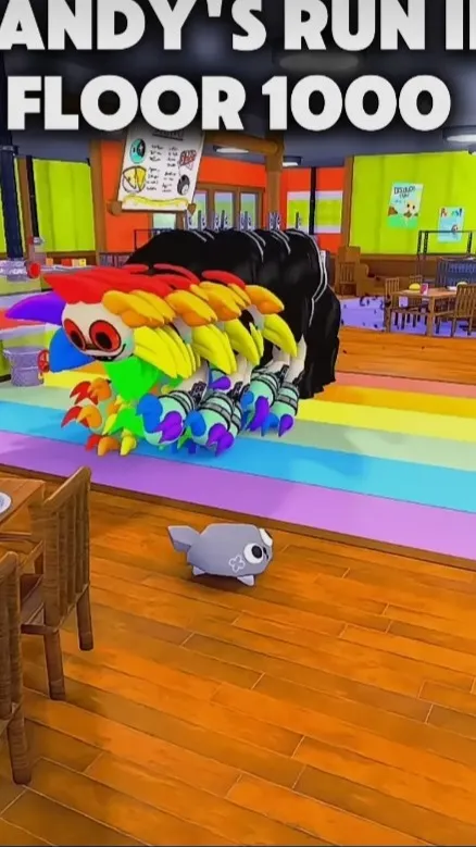 ai character: A dandys world run background