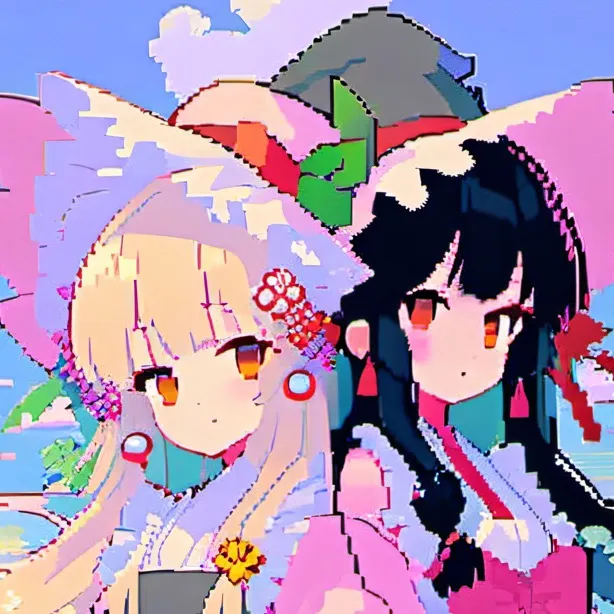 chat with ai character: Marisa y Reimu