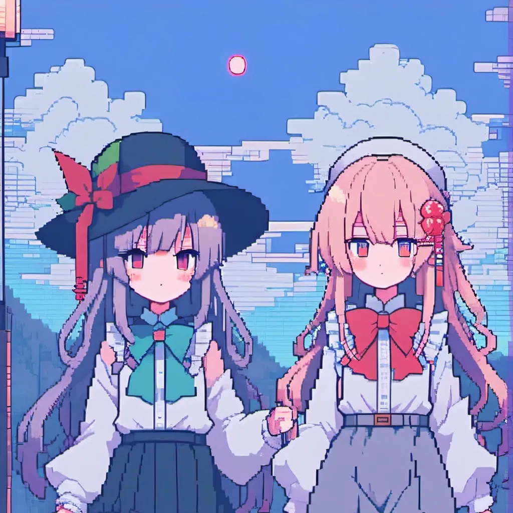 chat with ai character: Keine y Mokou