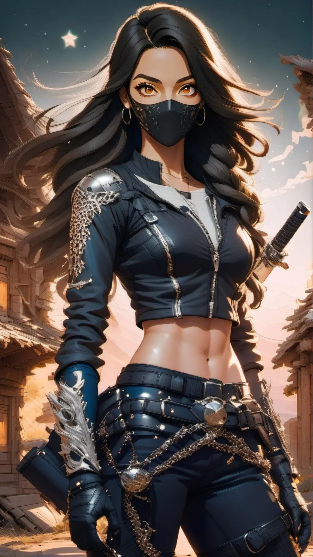 ai character: Merlia Denever background