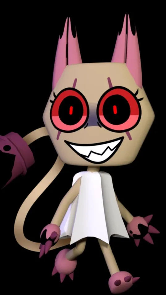 ai character: twisted scraps background