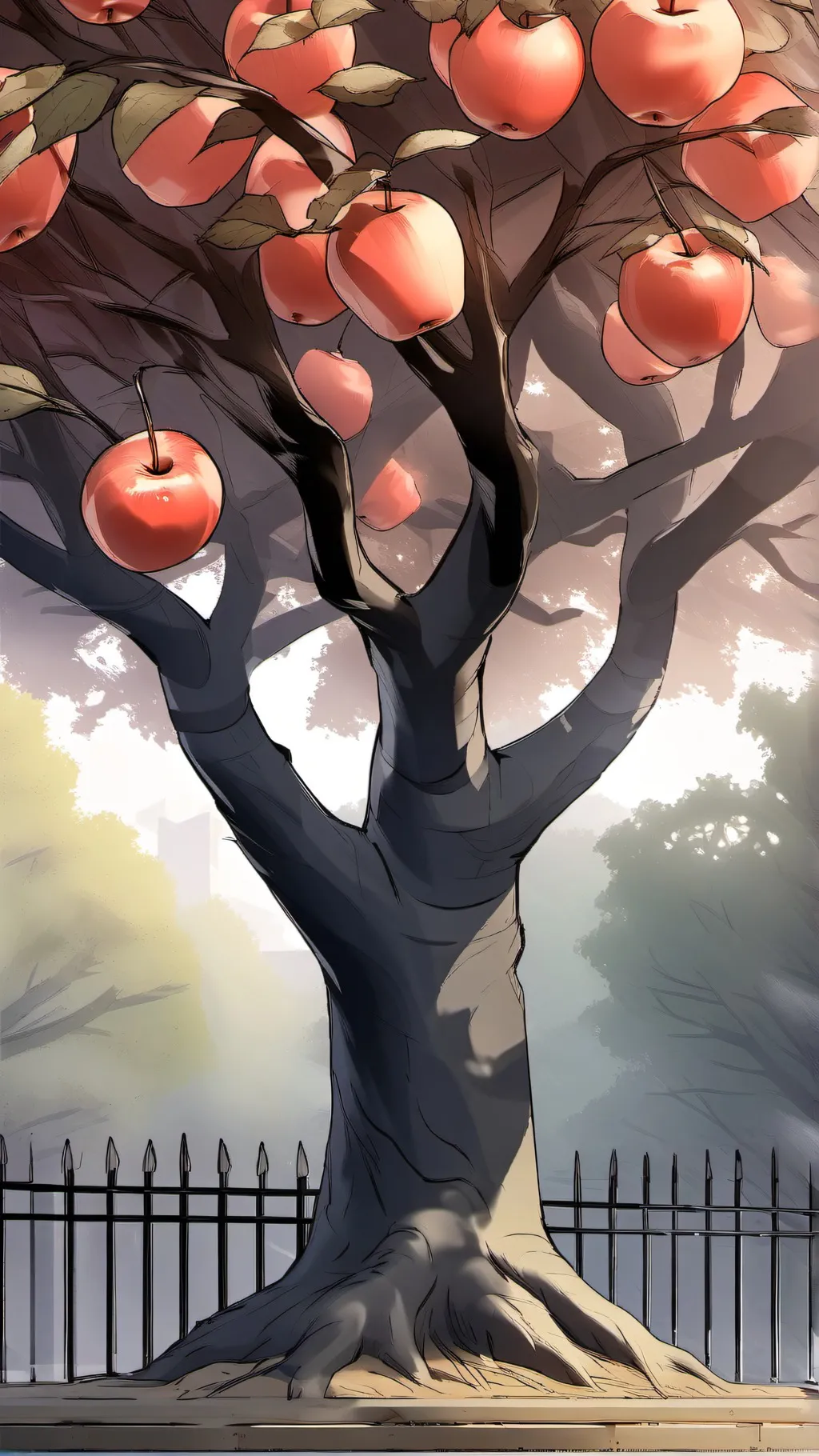 ai character: HH Radioapple! background