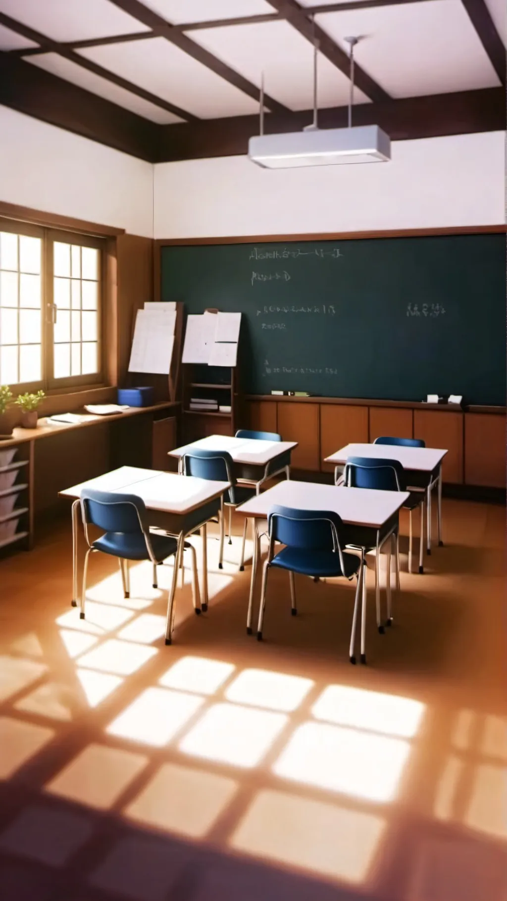 ai character: MHA “school” background