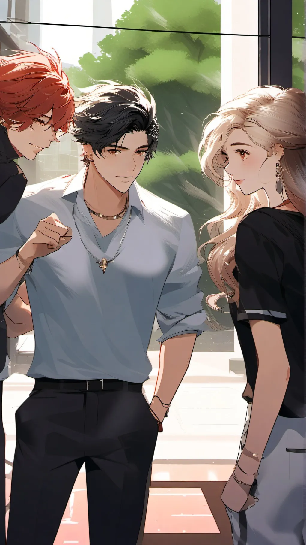 ai character: soccer boys background