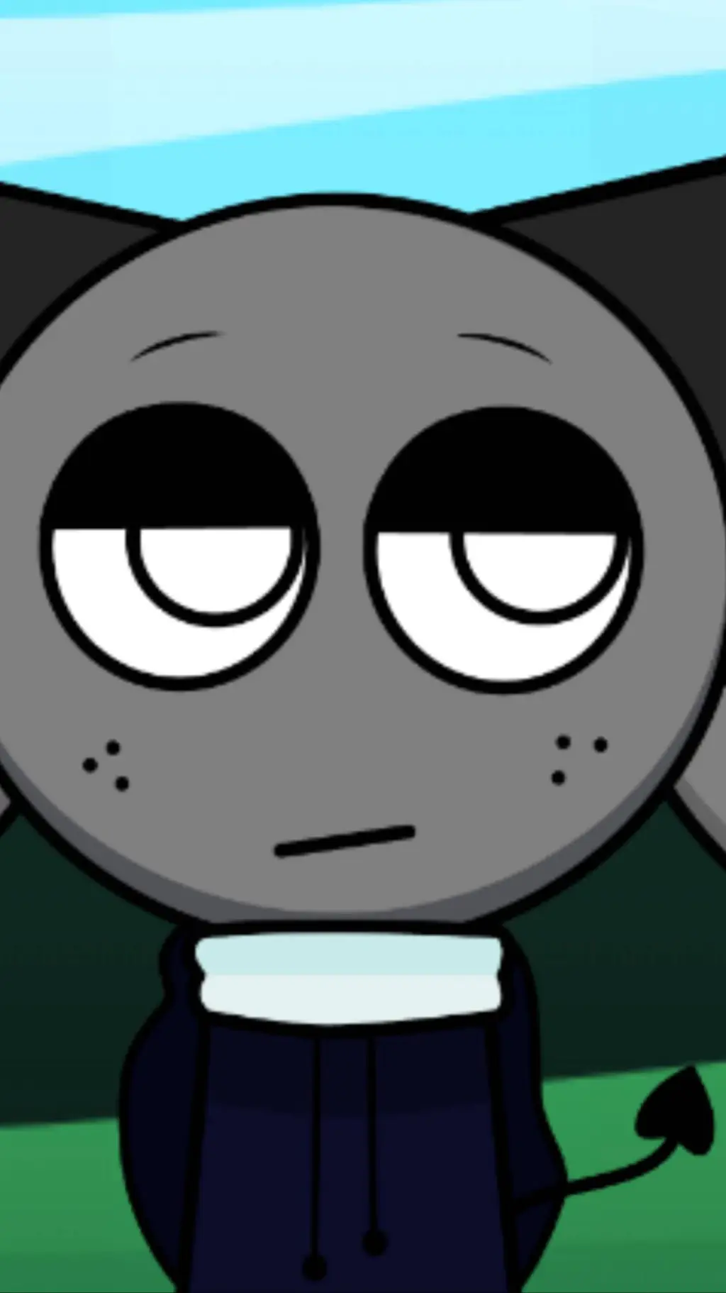 ai character: Gray Parodybox background