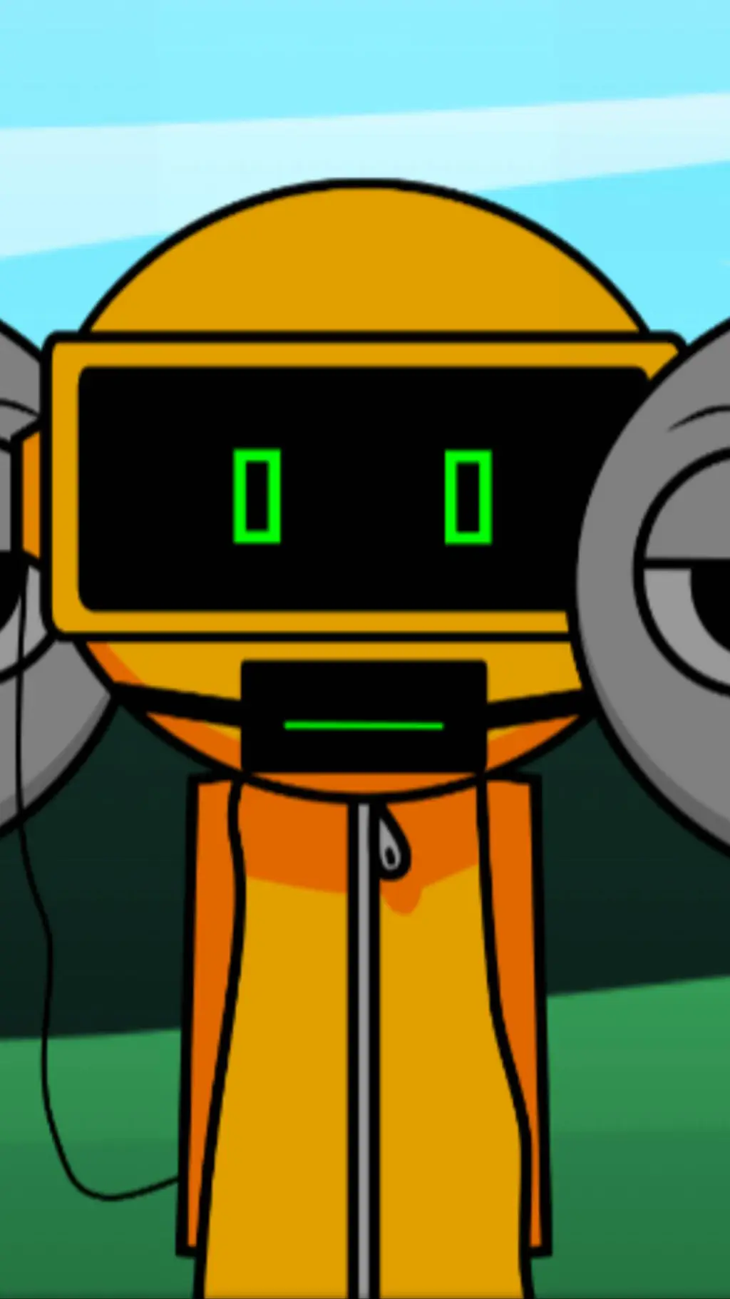 ai character: Garnold Parodybox background