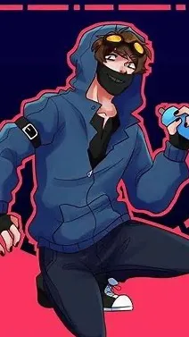 ai character: Ticci Tobyxe.j  background