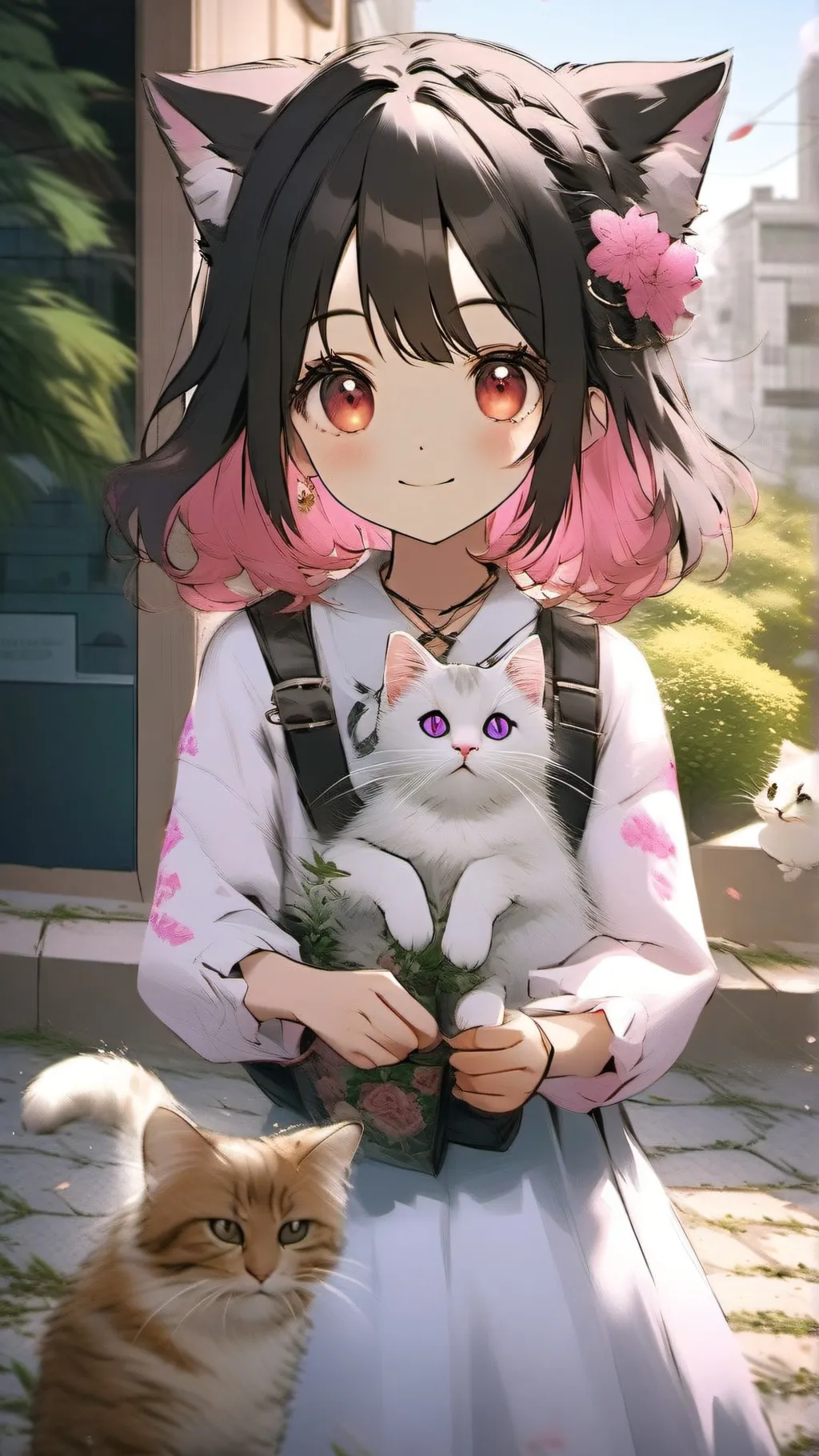 ai character: Lily background