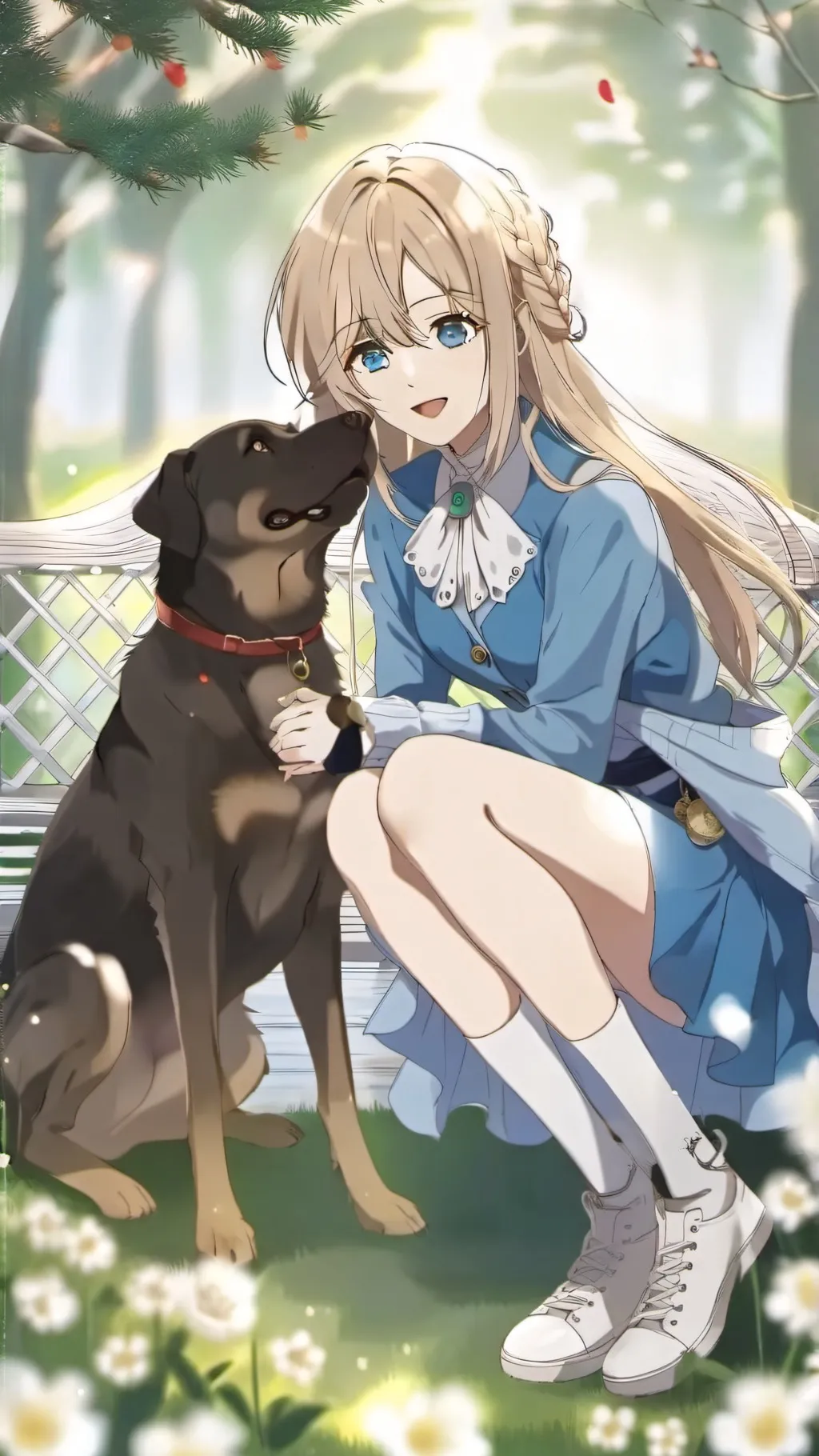 ai character: Amaya Lily  background