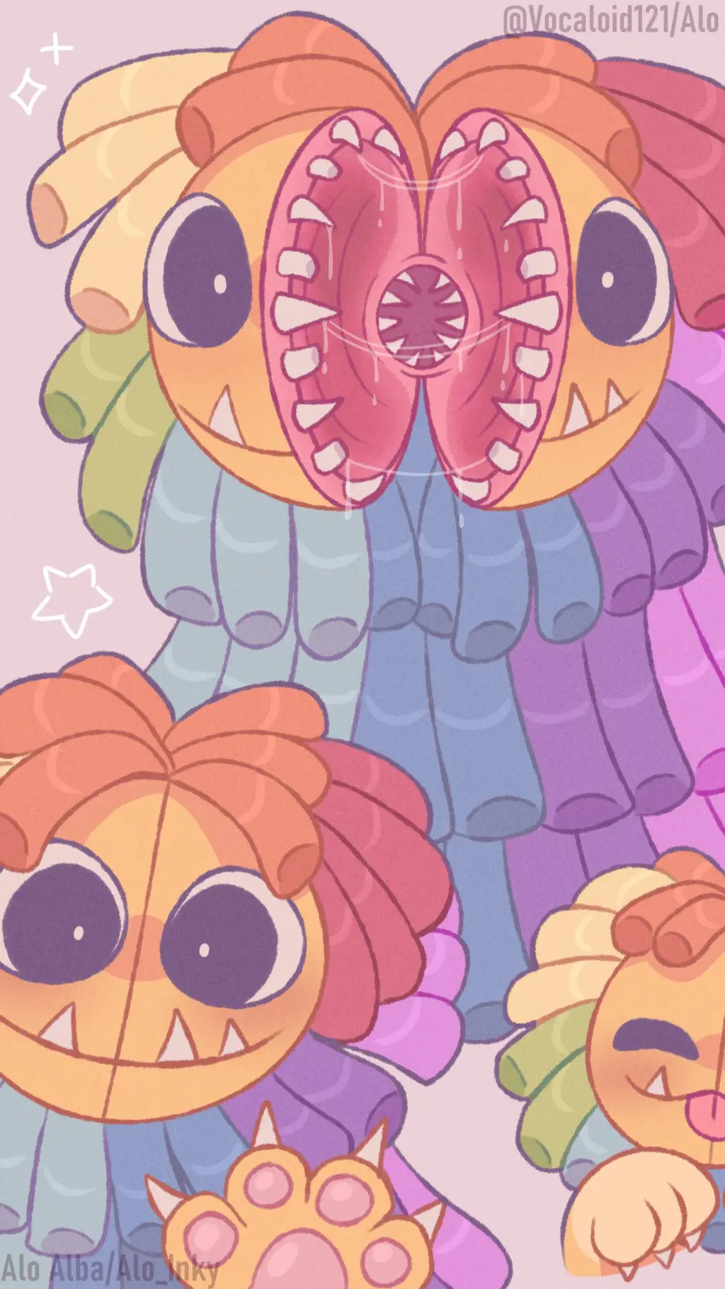 ai character: Yarnaby(my fav 1) background