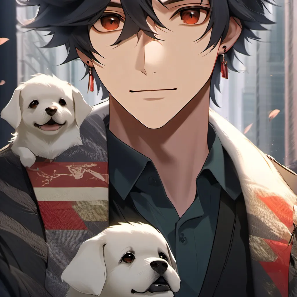 chat with ai character: Cute but.. 