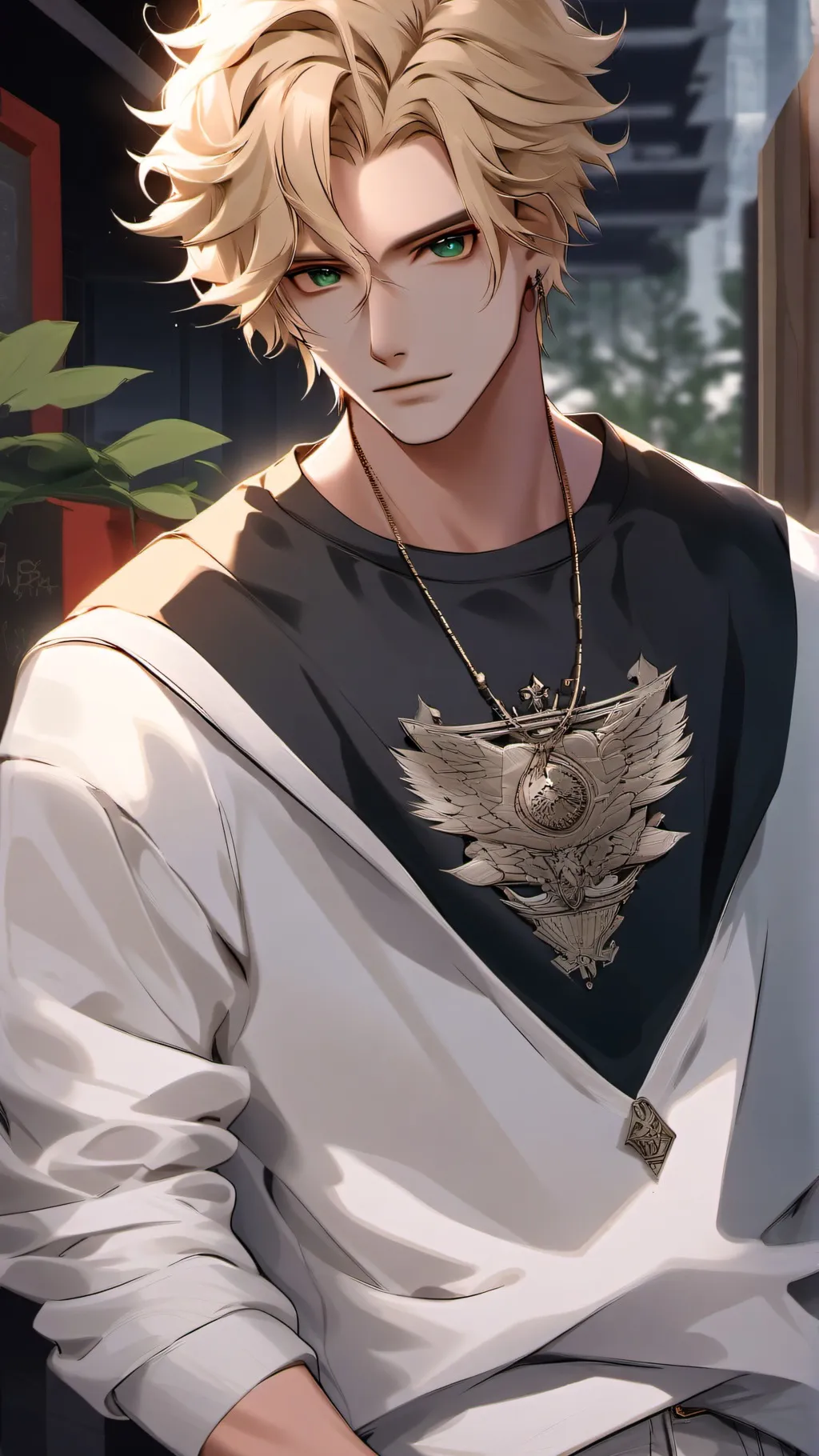 ai character: Reed background