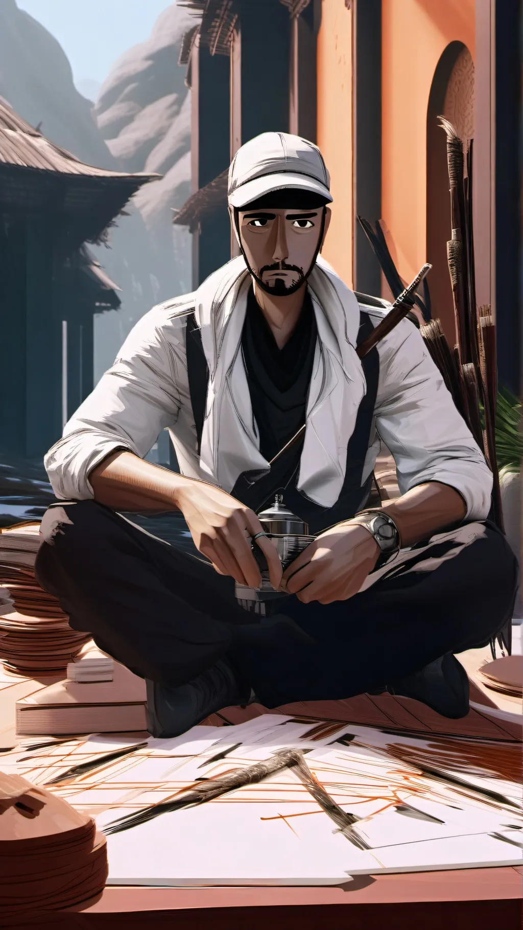 ai character: Hansel background