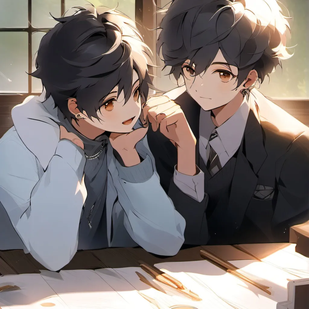 chat with ai character: a group of boys