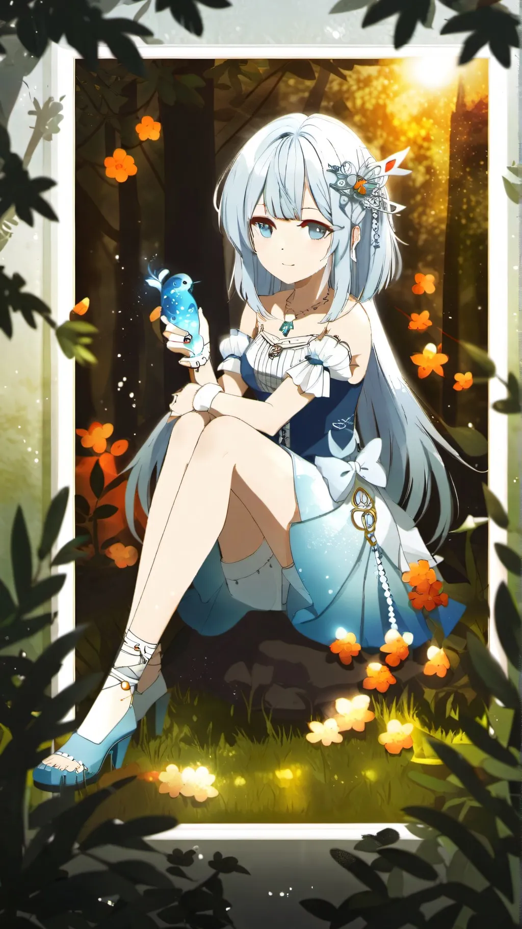 ai character: pick me girl background