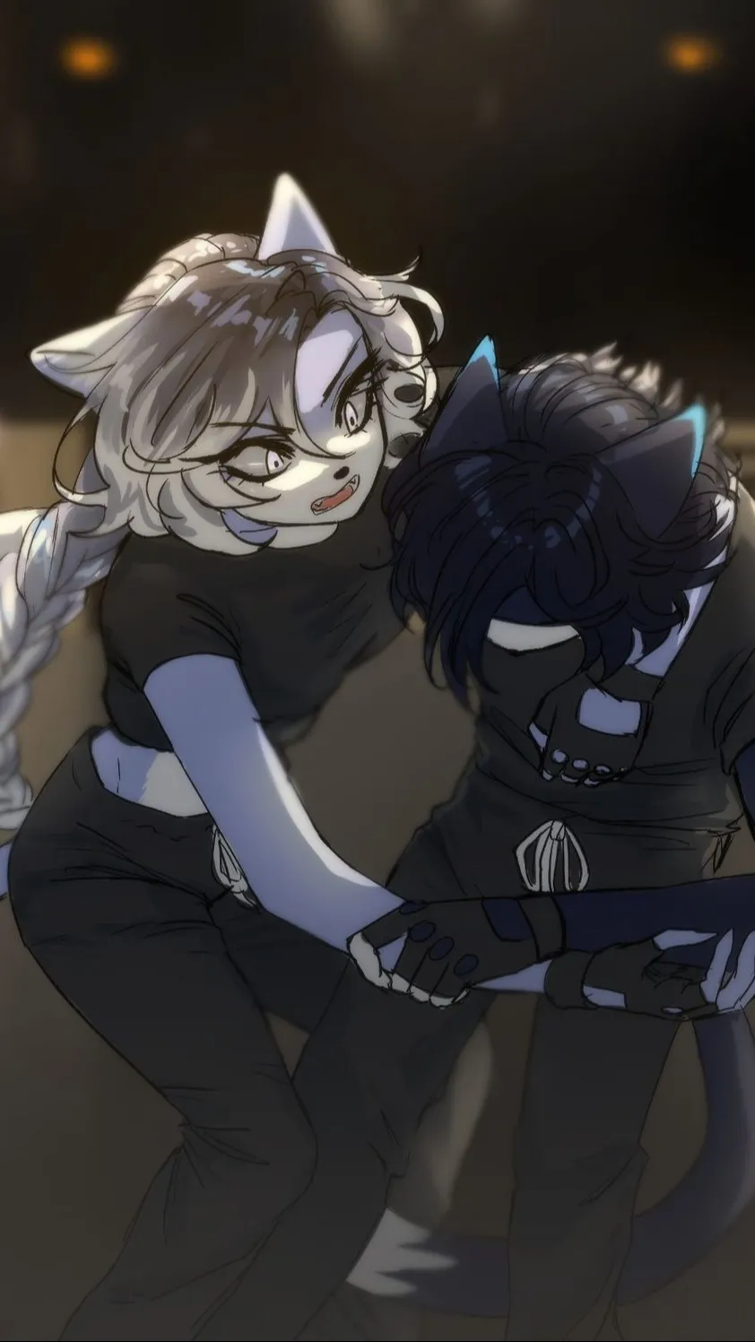 ai character: Max and Luna background