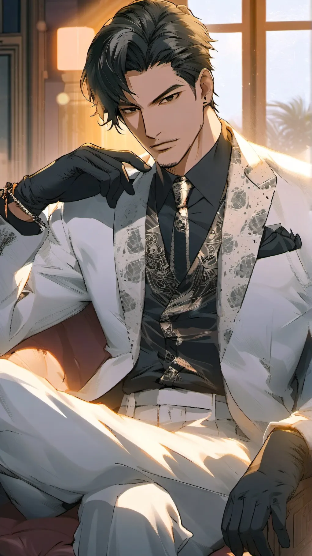 ai character: qatari Mistress  background