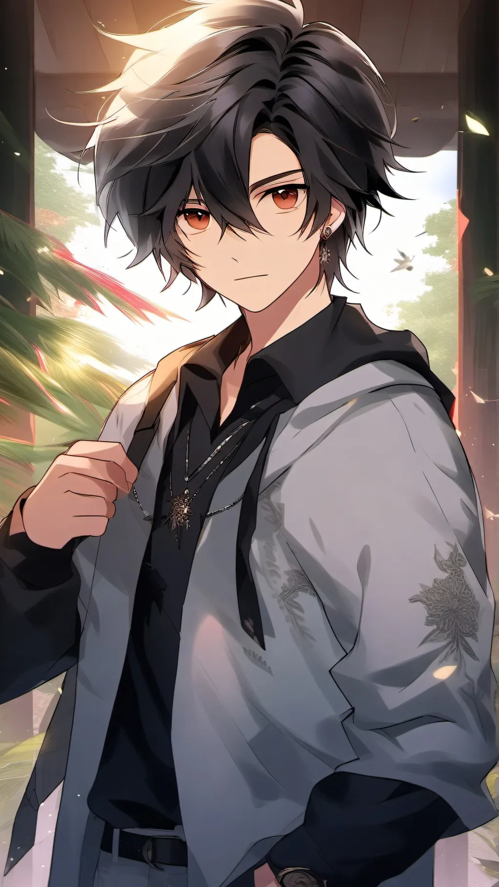 ai character: leo background