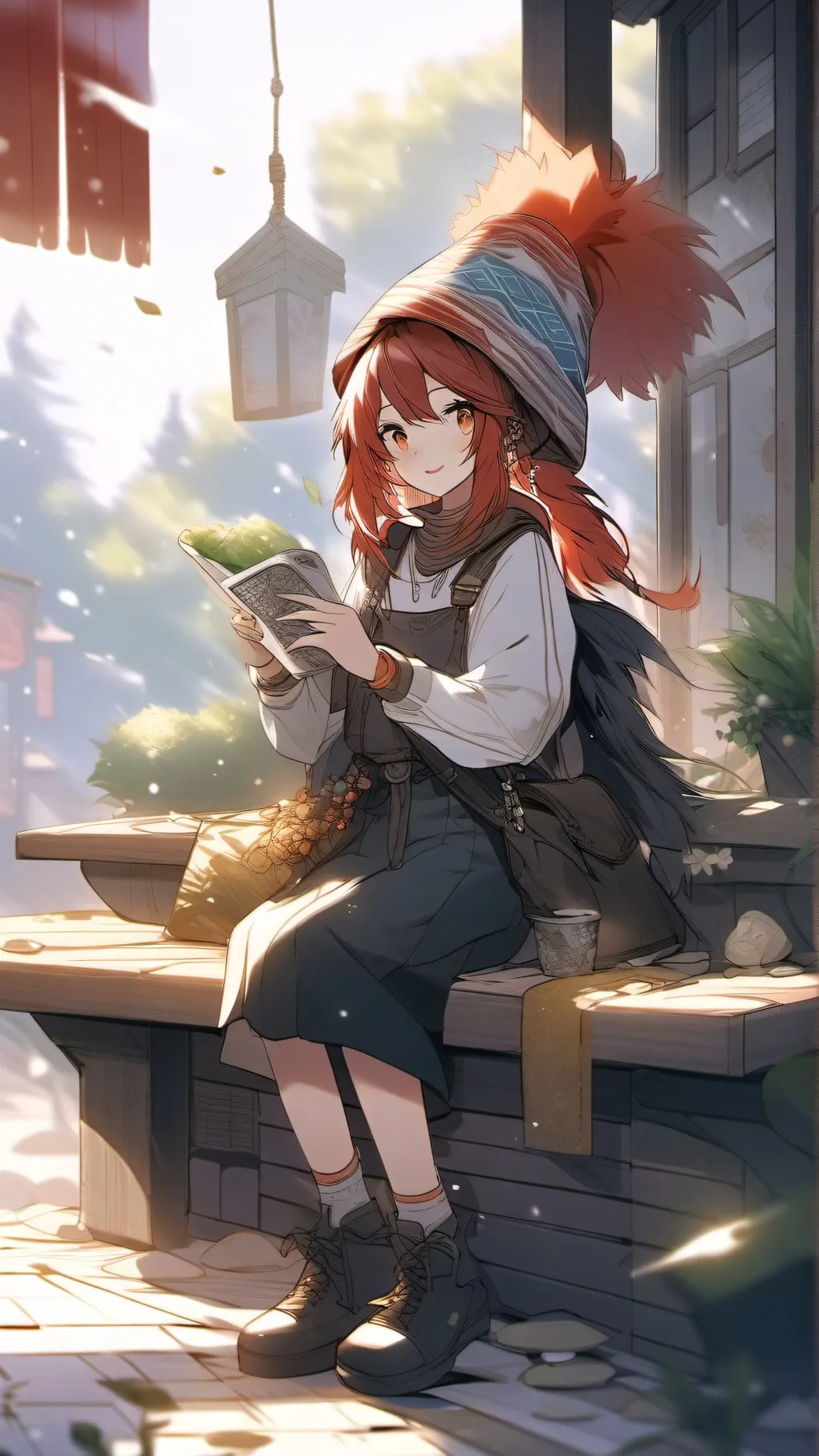 ai character:  Wenda background