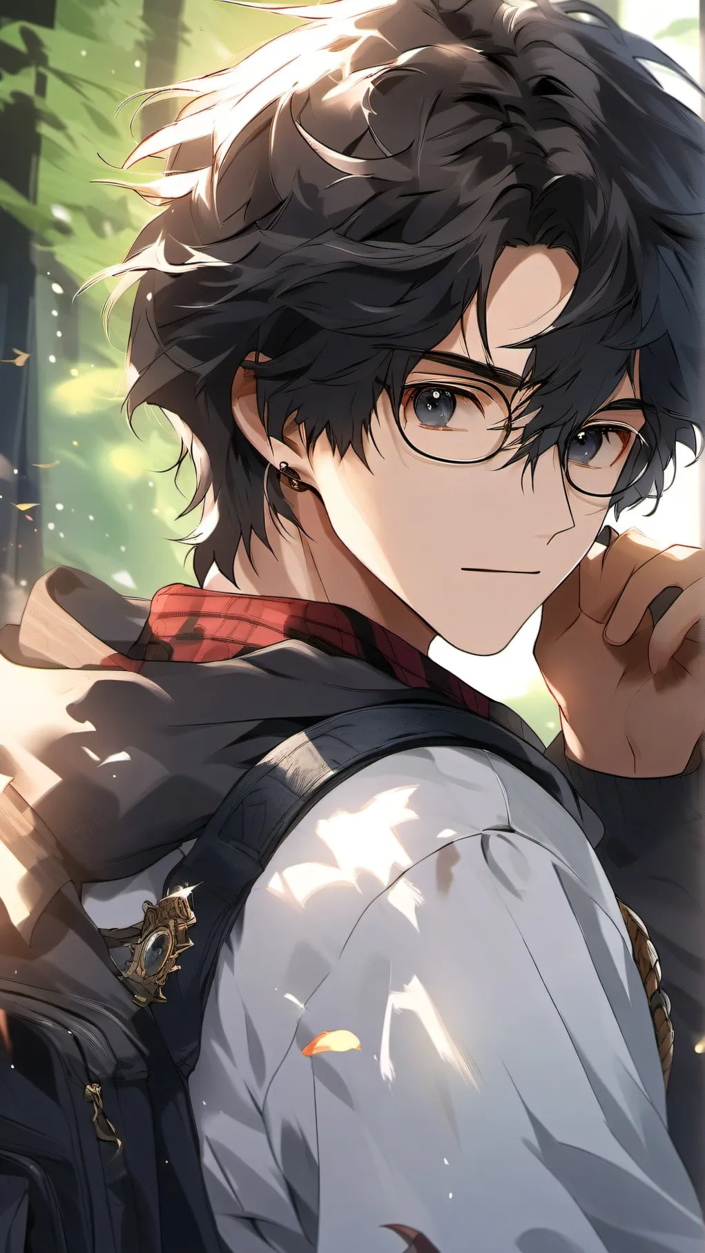 ai character: Harry Potter🪄⚡ background