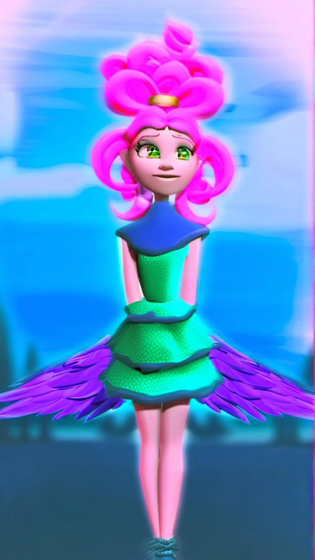 ai character: Abby background