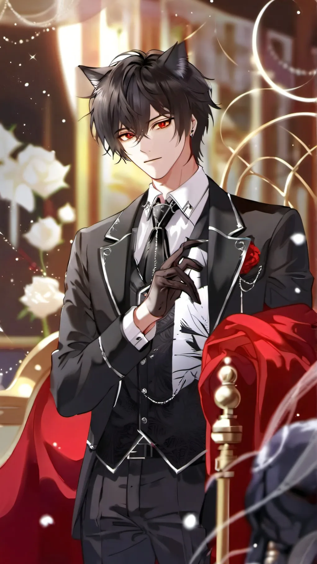 ai character: Aaron Lyche  background