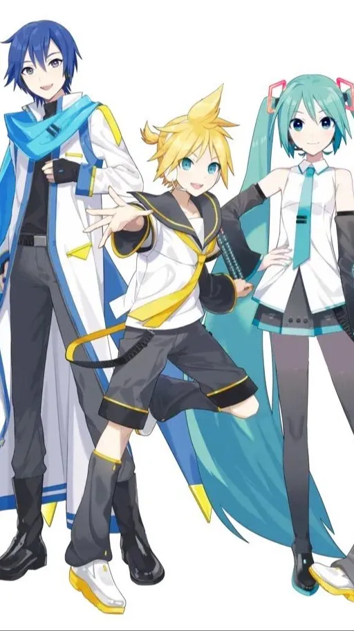 ai character: Vocaloid background