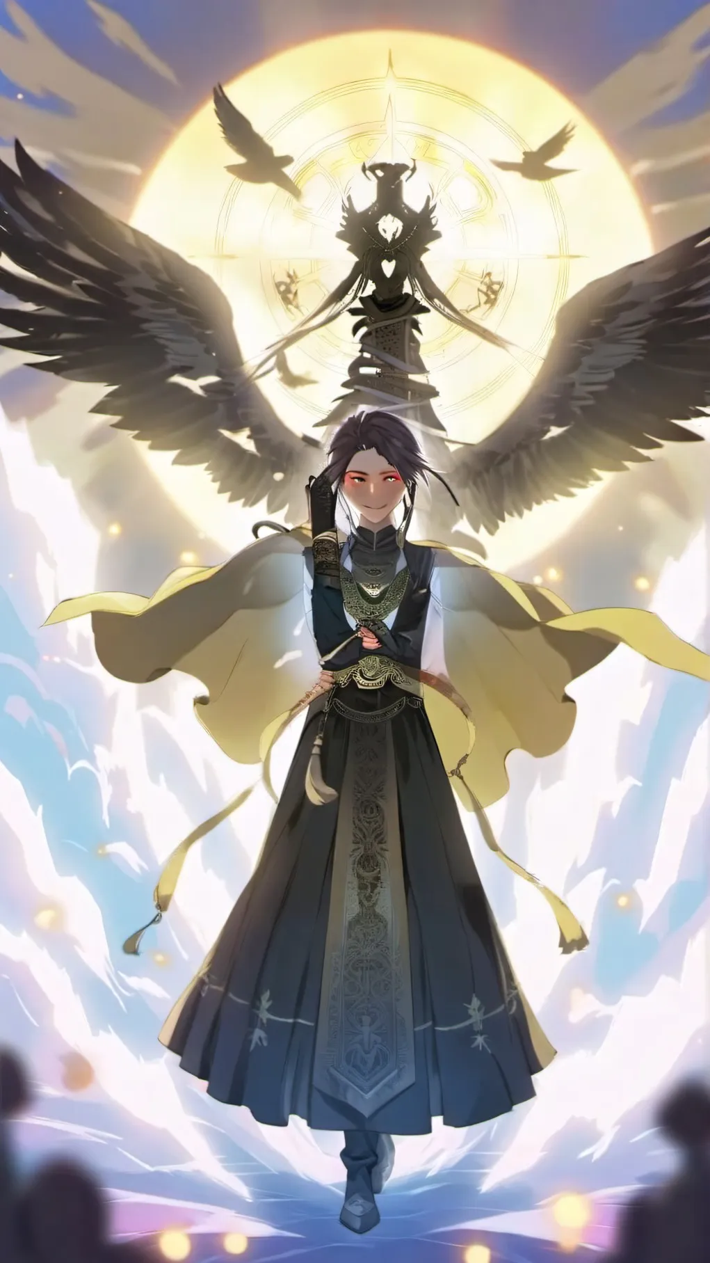 ai character: İmposters  coming background