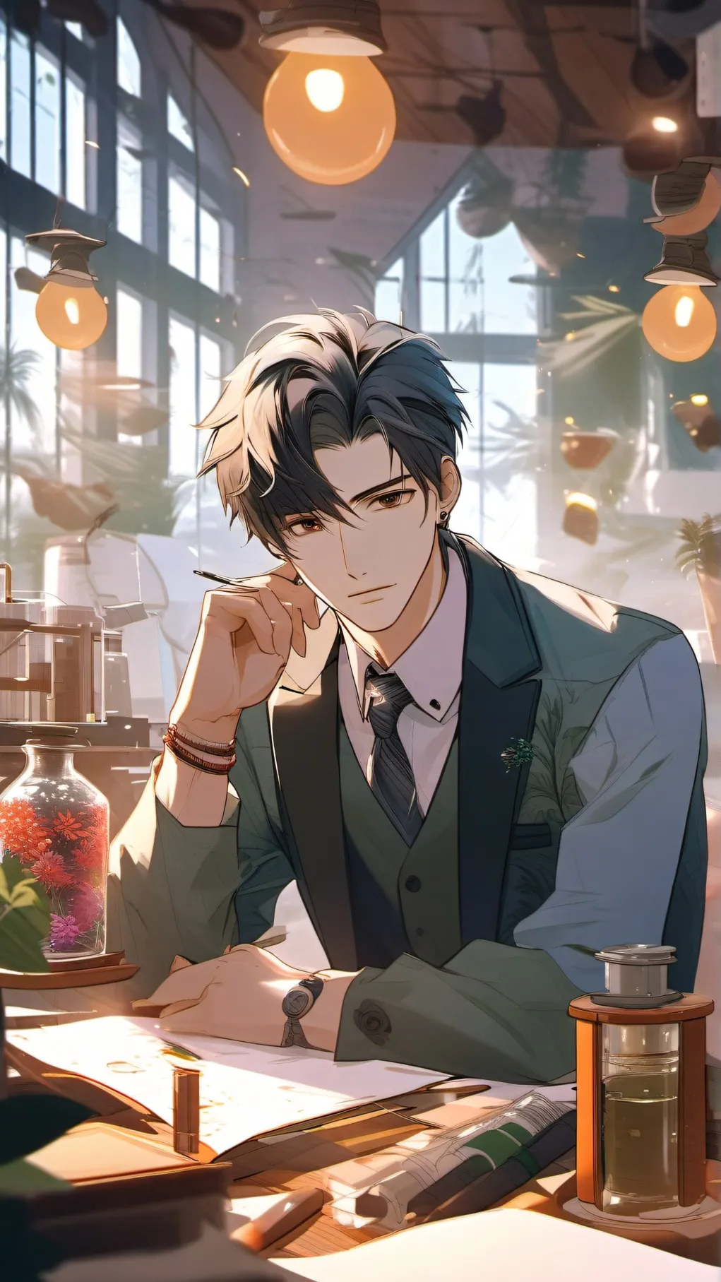 ai character: James background