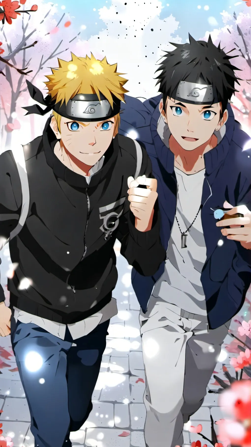 ai character: You and naruto background