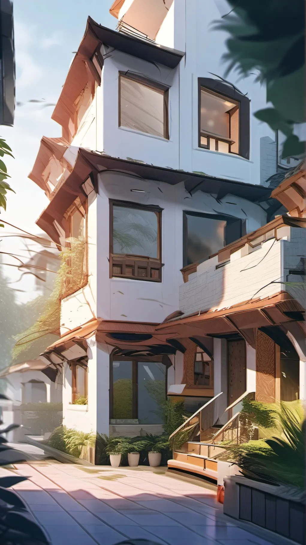 ai character: My AU(remade)! background