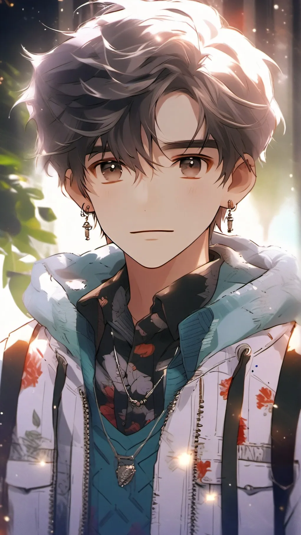 ai character: Léo background