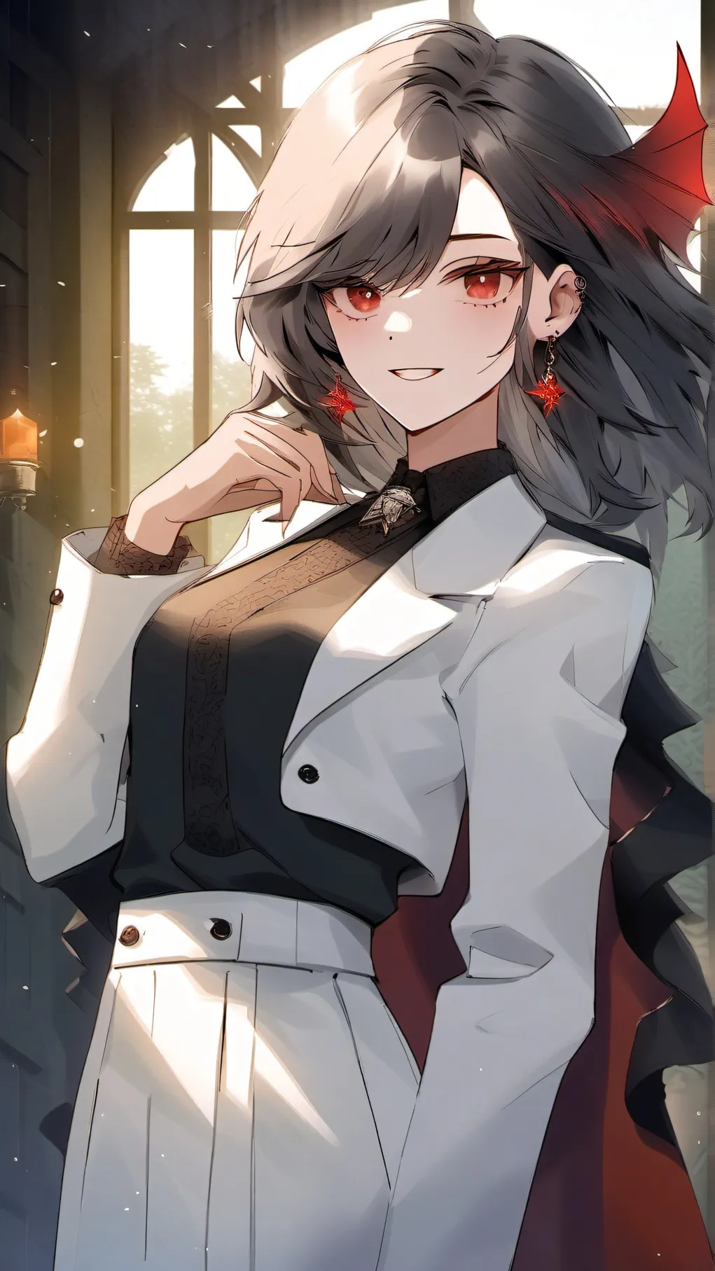 ai character: Hotel transylvaina background