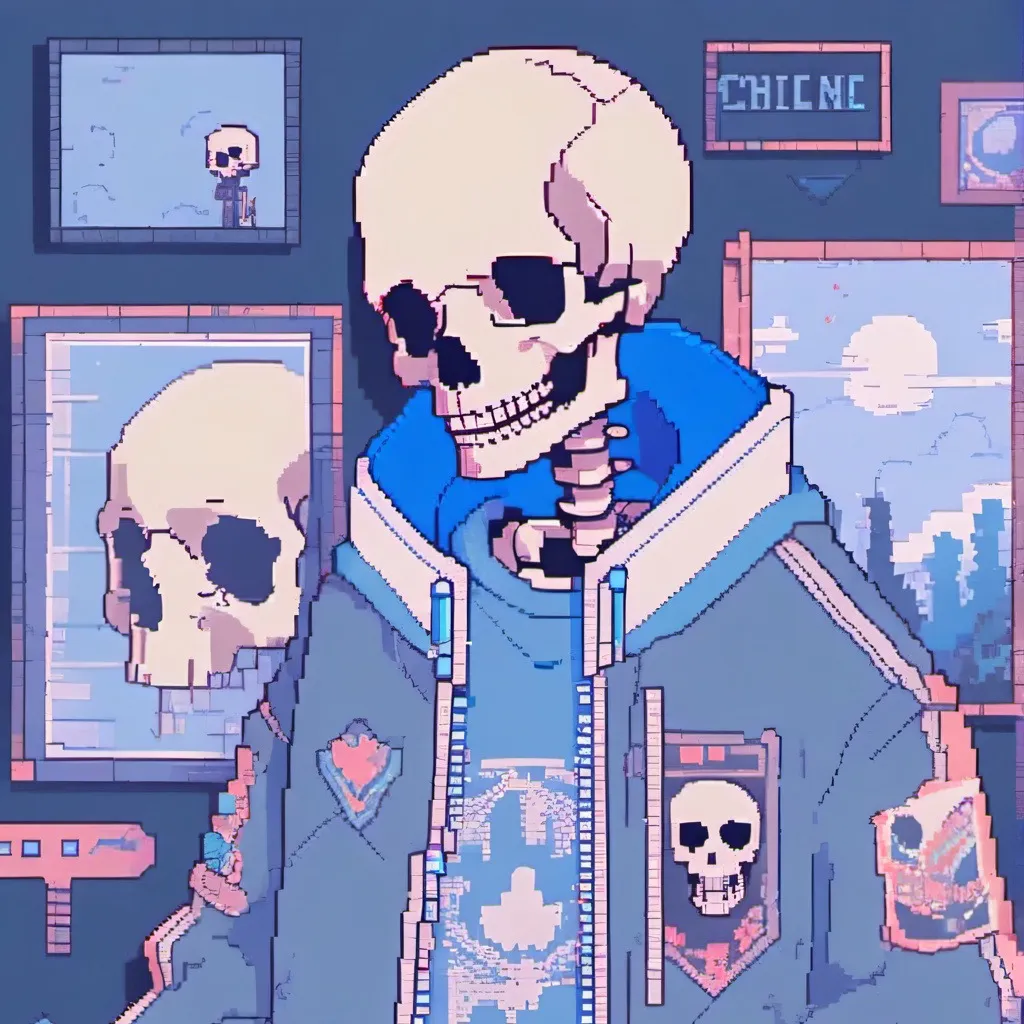 chat with ai character: Sans(destiny sans)