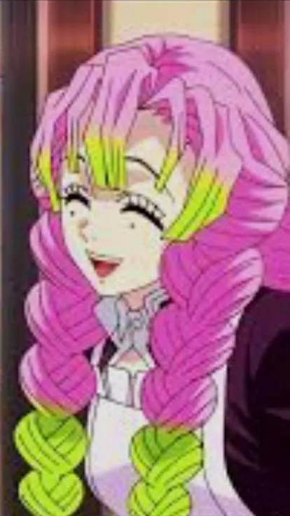 ai character: Mitsuri Kanroji background