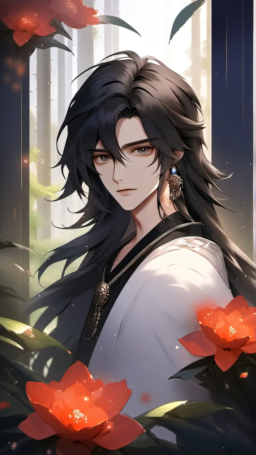 ai character: Painter background