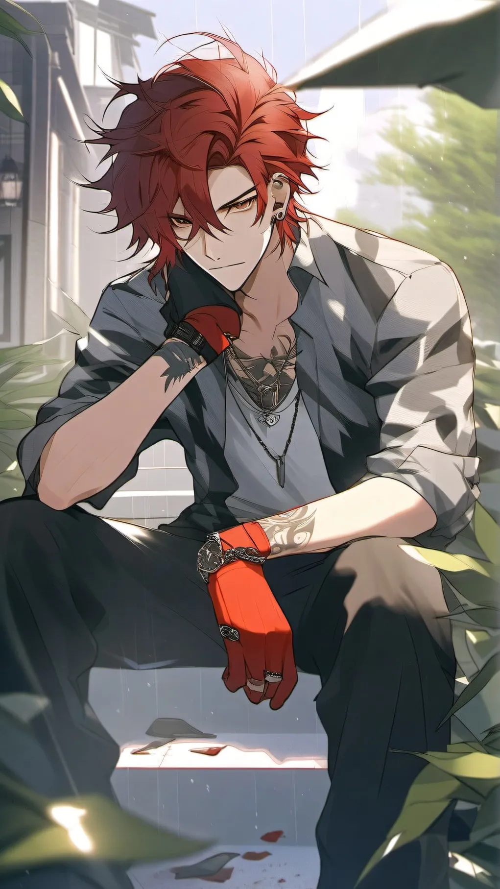 ai character: Blade background