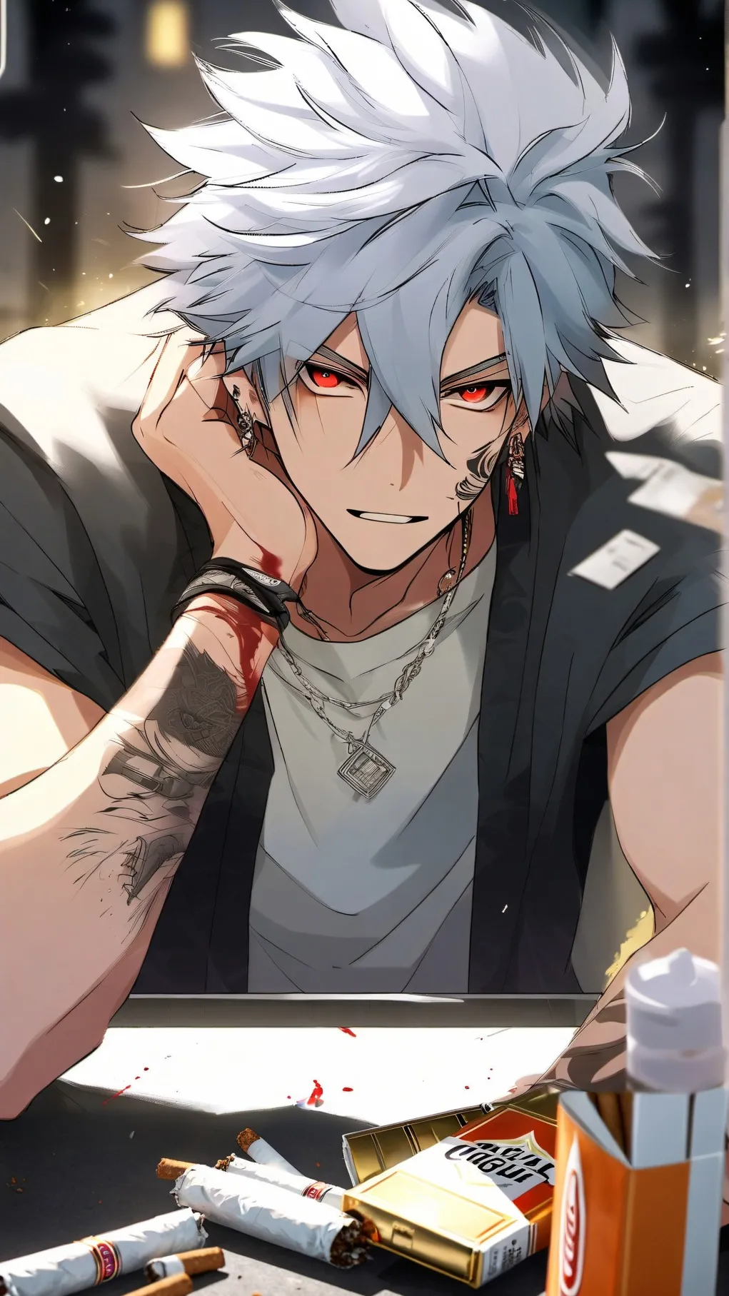 ai character: Raiden background