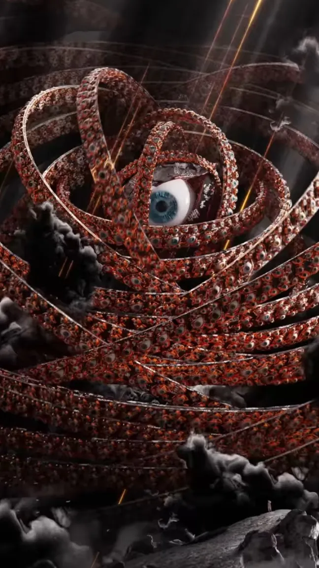 ai character: [ Mega ophanim ] background